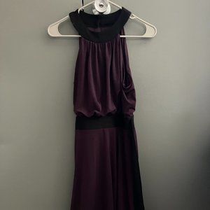 Plum sleeveless dress.  London Times.  Size 8